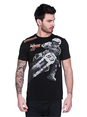 Official Marc Marquez Dirt Track Black T'Shirt - 17 33008 • $39.15