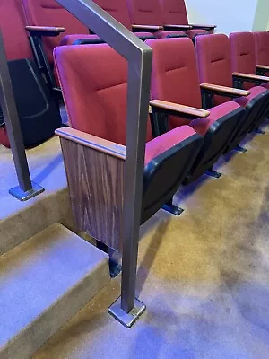 10 Used THEATER SEATING Church Performing Arts Hall Movie Cinema Seats Chairs • $990