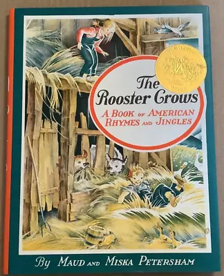 VG 1973 HC In DJ Reprint Edition Rooster Crows Maud & Miska Petersham Caldecott • $7.95