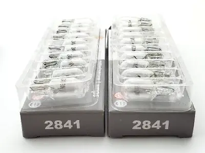 Lot Of 2 Boxes Of 10 CEC 2841 Miniature Lamps 24 Volt 3 Watt Glass Wedge Base • $16.99