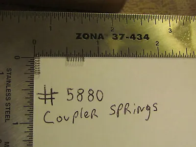 2 Part # 5880  N Scale Rapido Coupler Spring  By Ahm Rivarossi Lima New • $4.99