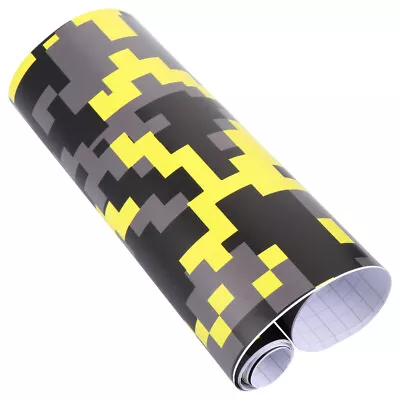 Bumper Stickers Camouflage Vinyl Car Wrap Adhesive Decal • £13.18