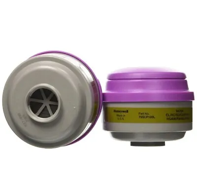 Honeywell North 75SCP100L Combo Gas Vapor P100 Replacement Respirator Cartridge • $11.99