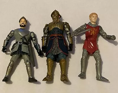 Chronicles Of Narnia Peter Telmarine Soldier & King Miraz Figures • £12.99