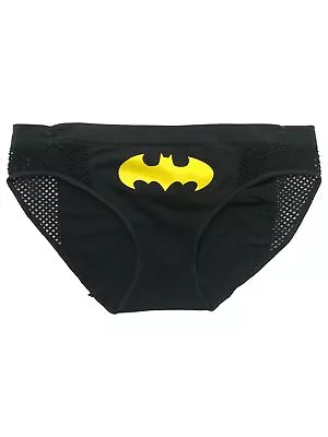 DC Comics Womens Black Batgirl Panties Bikini Briefs Batman Underwear • $10.99