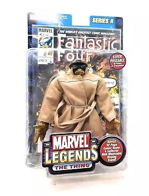 THE THING Marvel Legends Variant Trench Coat 2 Series II Toy Biz 6  Sealed RARE • £94.95