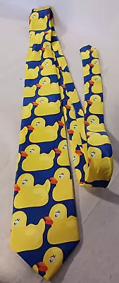 Rubber Duck Novelty Men's Neck Tie - 62 /3.25  • $4.49