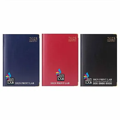 £12.99 • Buy Personalised Custom Diary Organiser 2023 A4/A5 Size DAY PAGE / APPOINTMENT / WTV