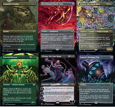 Choose Your BORDERLESS / Extended ~ Double Masters 2022 [ NM ] [ Magic MTG ] • £1.95