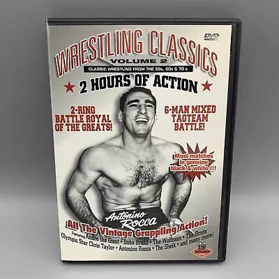 Wrestling Classics (DVD) Vol 2 50's 60's 70's WWE NWA WWF AWA ANDRE THE GIANT • $4.99