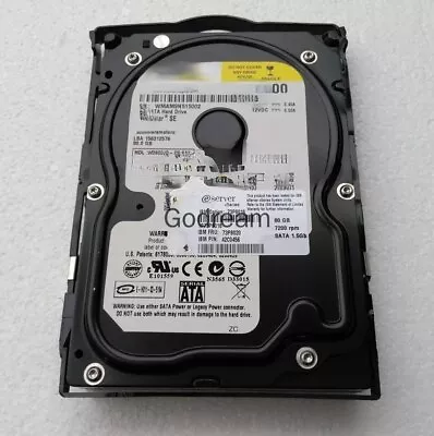 For IBM 80G 7.2K SATA 1.5Gb Server Hard Disk 73P8016 73P8020 42C0456 • $132