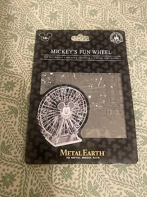 New Disney Parks Mickey's Fun Wheel Metal Earth 3D Metal Model Kit • $14.50