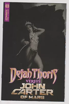 Dejah Thoris Vs John Carter Of Mars #3 Cosplay B&W 1:20 Variant • $20