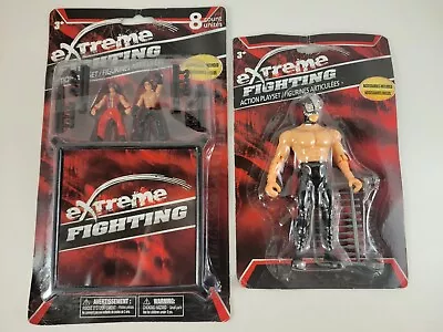 Rare Extreme Fighting Action Figure Bootleg Mexican Wrestler & More • $13.29