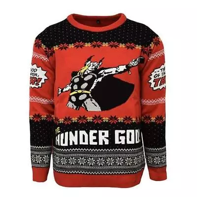 Christmas Jumper Thor - UK XS / US 2XS New & Perfect Official Numskull • $31.56