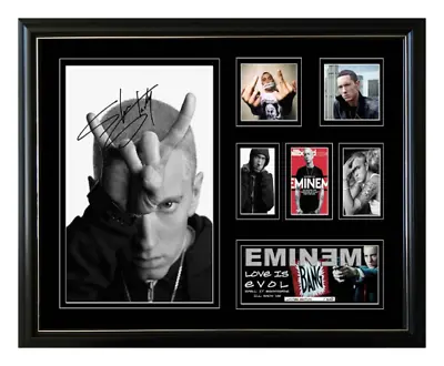 Eminem Rapture Tour Signed Photo Limited Edition Framed Memorabilia • $129.99