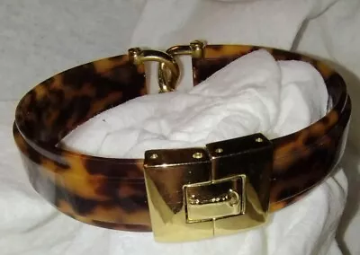 Fossil Steel By Michael Kors A Runway Bangle Bracelet In Tortoise Shell Style 8' • $15.18