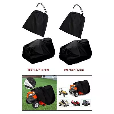 Lawn Mower Cover Heavy Duty Riding Lawn Mower Cover For Garden Tractor • £15.97