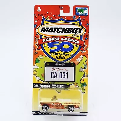 Matchbox Across America 50th Birthday Series California 1955 Chevrolet Bel Air • $8.99