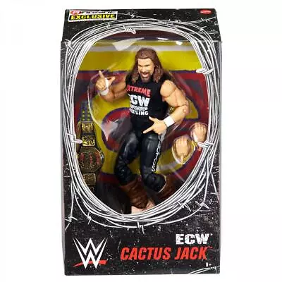 Cactus Jack - Mick Foley WWE Elite ECW Ringside Exclusive Standard Packaging • $69.99