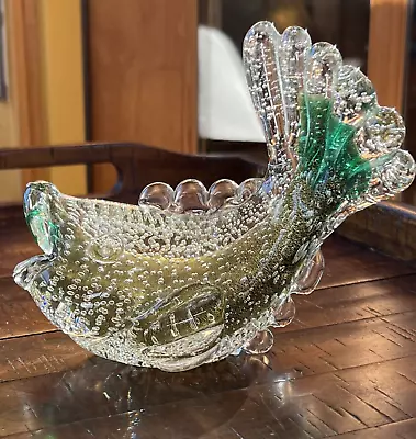 Archimede Seguso Murano Italy Art Glass Fish Koi Flavio Poli? • $199