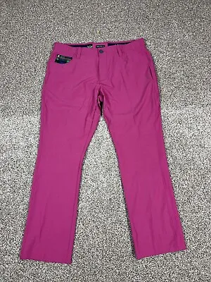 William Murray Golf Athletic Pants Nylon Blend Pink Mens Size 36(Actual38x31) • $27.99