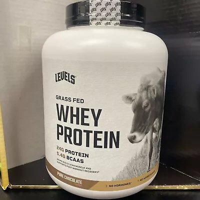 Levels Grass Fed Whey Protein (100%) No Hormones/Added Sugars 5lbs - EXP 8-22-24 • $68.88