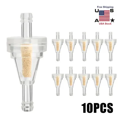 10X 1/4  Universal Motorcycle Mini Small Engine Inline Carb Fuel Gas Filters New • $8.99