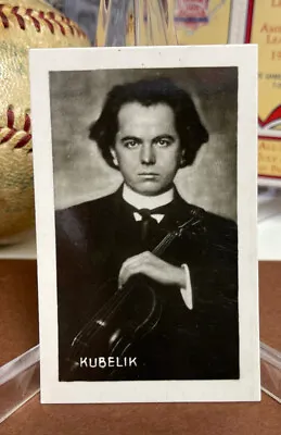 Jan Kubelik Violinist Vintage Photo 3” X 1 1/2” Early 1900s • $19.95