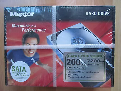 Maxtor DiamondMax 200GB SATA150 Hard Drive • $40