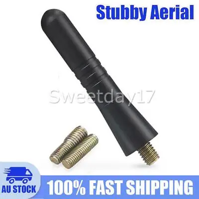 Antenna Aerial Stubby Bee Sting For Ford Ranger PX PX2 PX3 Wildtrak Black AU • $15.91