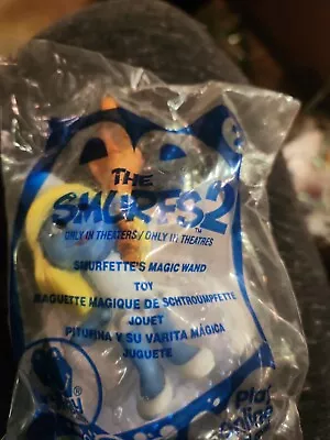 2011 McDonalds The Smurfs Smurfette New In Package 2 • $3.90