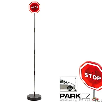 $36.99 • Buy Parking Stop Sign PARKEZ Flashing LED Light Car Garage System Sign Aid Sensor