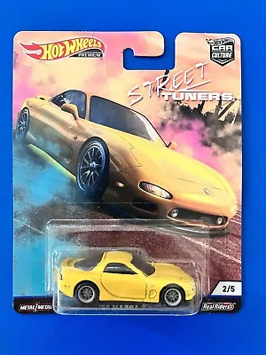 2019 Hot Wheels Car Culture STREET TUNERS 1995 MAZDA RX-7 ROTARY SPORTS COUPE! • $45