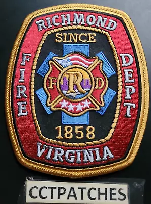 Richmond Virginia Fire Department Patch Va • $6.99