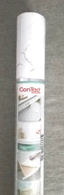$6.99 • Buy 1 Roll Marble Contact Paper 18 In X 20 Ft Removable Clear Matte Covering