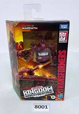 $29.99 • Buy Transformers War For Cybertron Kingdom Deluxe Class Warpath WFC-K6