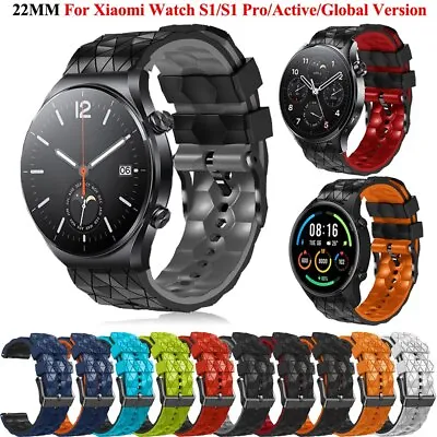 22mm Silicone Strap Band For Xiaomi Mi Watch Color /2 Sport S1 Pro Active Belt • $8.04