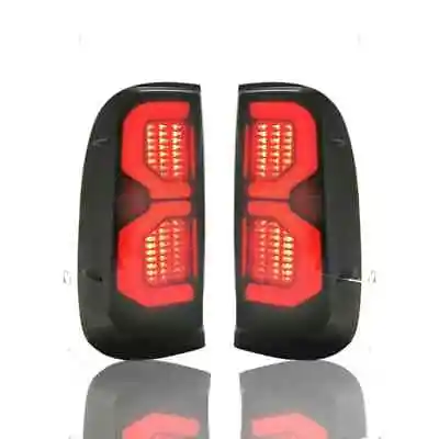 Smoked Sequential Tail Lights Suitable For Toyota Hilux N70  05-14 • $249.99