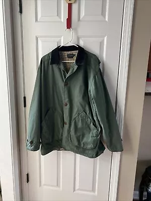 J.Crew Men's Olive Green Limited-edition 1983 Heritage Barn Jacket  SzL • $59.99