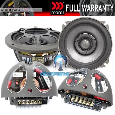 Morel Hybrid Integra 52 5.25  Car 2-way Component Speakers Mids Crossovers New • $759.99