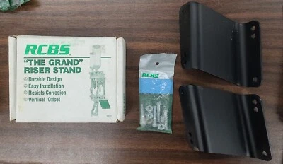 $75 • Buy Nos Rcbs  The Grand  Riser Stand #89010 Vertical Offset For Press