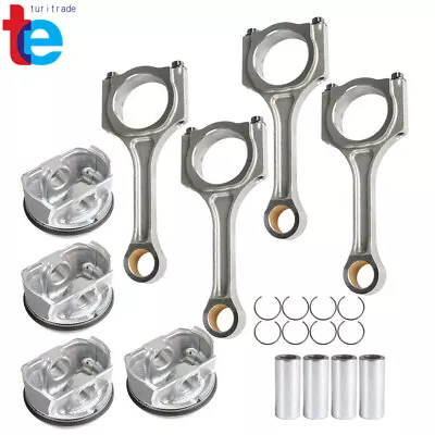 For 2011-2019 Hyundai Sonata Kia Sorento Optima 2.4L 4 Set Connecting Rod Piston • $103.16