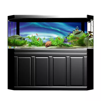 3D Fish Tank Aquarium Background Poster Aurora Polar Picture Decor Landscape • $16.86