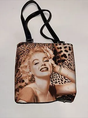 Cheetah Leopard Glitter Marilyn Monroe Animal Print Style Handbag/Purse • $18.99