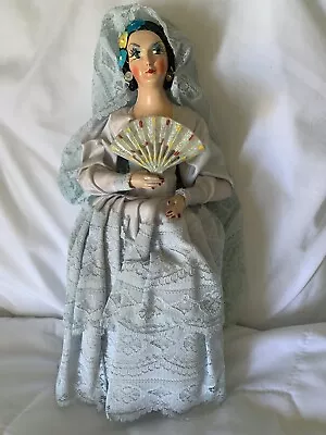 Vintage 12  Mexican Doll  - Spanish Senorita With Original Box • $7.95