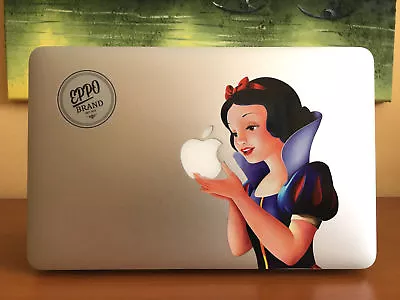 $4.49 • Buy Snow White Vinyl Decal Sticker For Apple Macbook 11  12  13  Pro Air