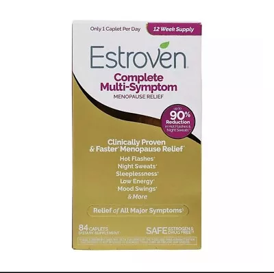 Estroven Complete Multi-symptom Menopause Relief 84 Caplets - 02/25  • $29.25