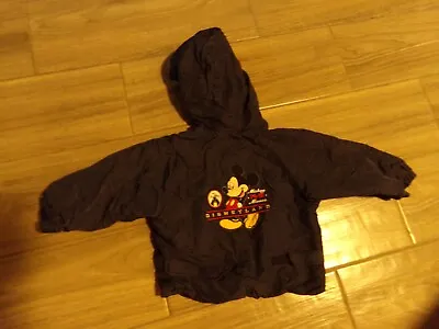 Child Clothes  BOYS BLACK DISNEY JACKET MICKEY MOUSE MED 24MOS • $24.99