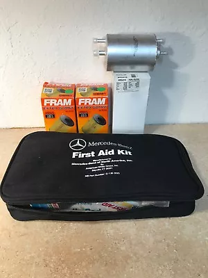 Mercedes Benz E320 Parts First Aid Kit Oil Filters Fuel Filter • $55